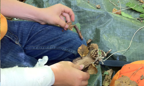 Und hier entsteht der Wichtelkönig persönlich